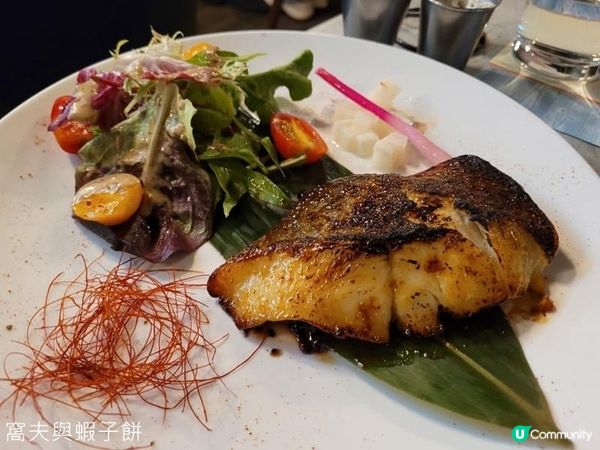 尖沙咀．Amitie Kitchen．主菜推介西京燒比目魚柳