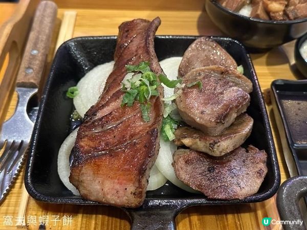 食在深水埗．GYU TOWN 牛舌專門店．推介自組三重牛舌