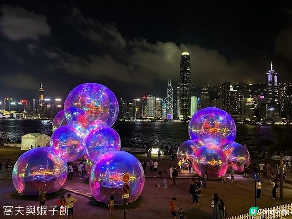 香港好去處 | 西九文化區 | 抱泡瞬間的日與夜