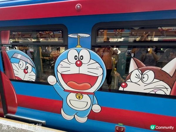 香港好去處 | 多啦A夢主題月台及輕鐵列車