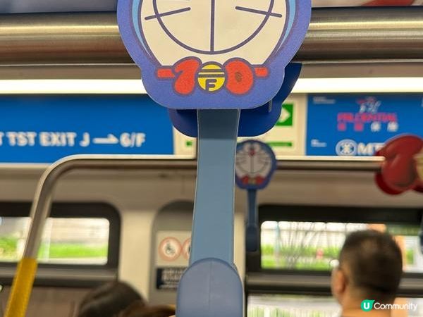 香港好去處 | 多啦A夢主題月台及輕鐵列車