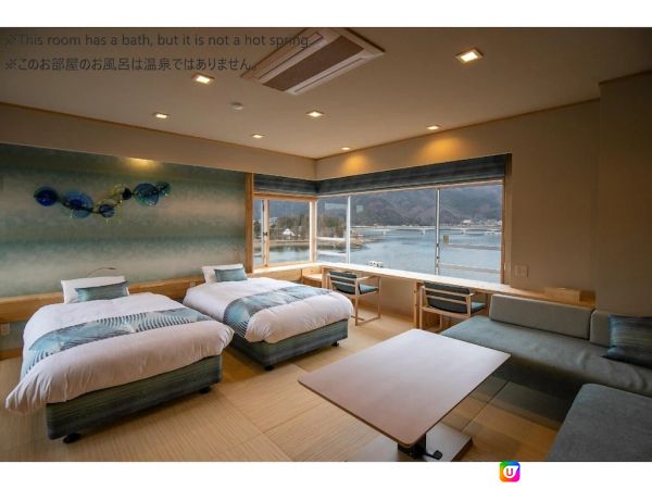 河口湖溫泉酒店18間　富士山趟著看／一泊兩食／日式旅館／露天風呂　東京近郊遊必住