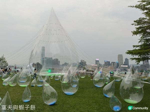 香港好去處 | 金鐘 | 添馬公園舞動水滴展
