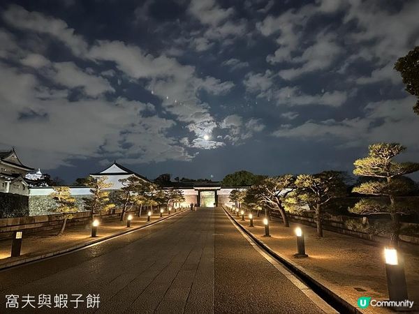 日本關西廣域八天之旅 | 大阪城燈光秀