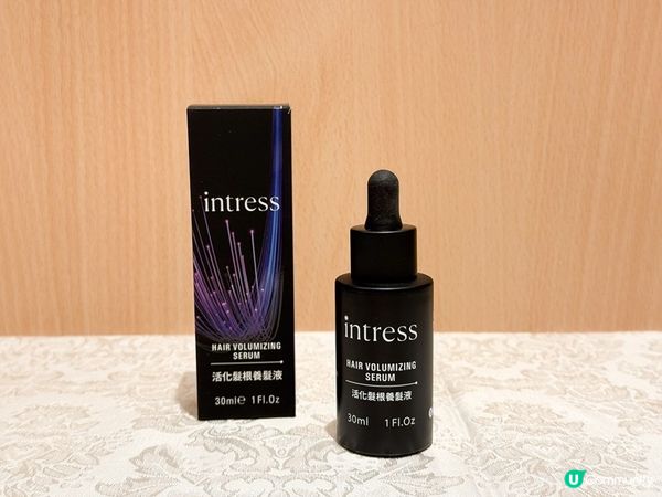 髮量豐盈感的秘密：Intress 盈翠絲活化髮根養髮液開箱