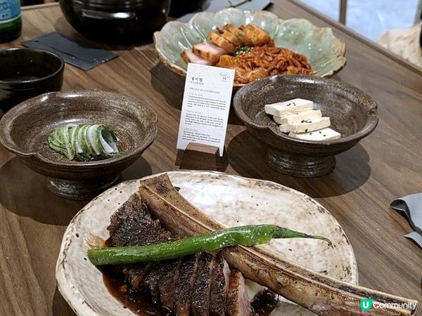 蜂蜜馬格利配備長炭牛肋骨♥YuSang重塑韓菜的精緻面貌