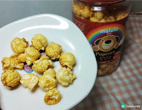 美食｜ 日本超人氣狗狗malulu 聯名popcorn 瑪魯魯草莓焦糖爆米花+ 瑪魯魯香辣龍蝦爆米花，鹹甜爆米花創造新味覺的層次