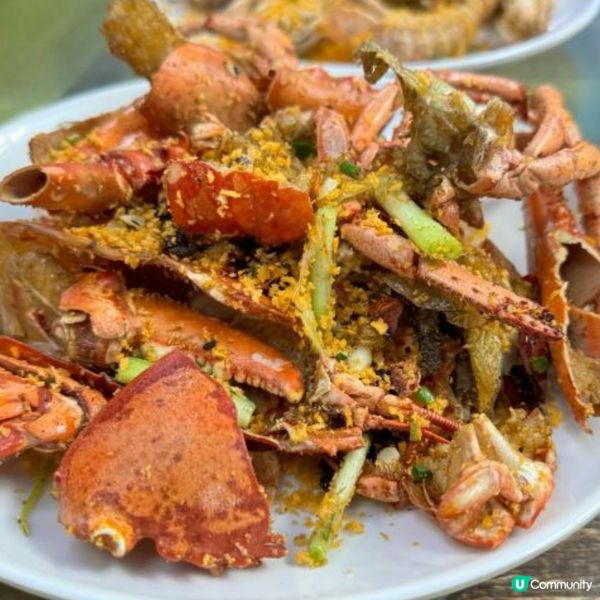 風沙炒蟹·香氣撲鼻很惹味·螃蟹啖啖肉很鮮味·香辣味濃