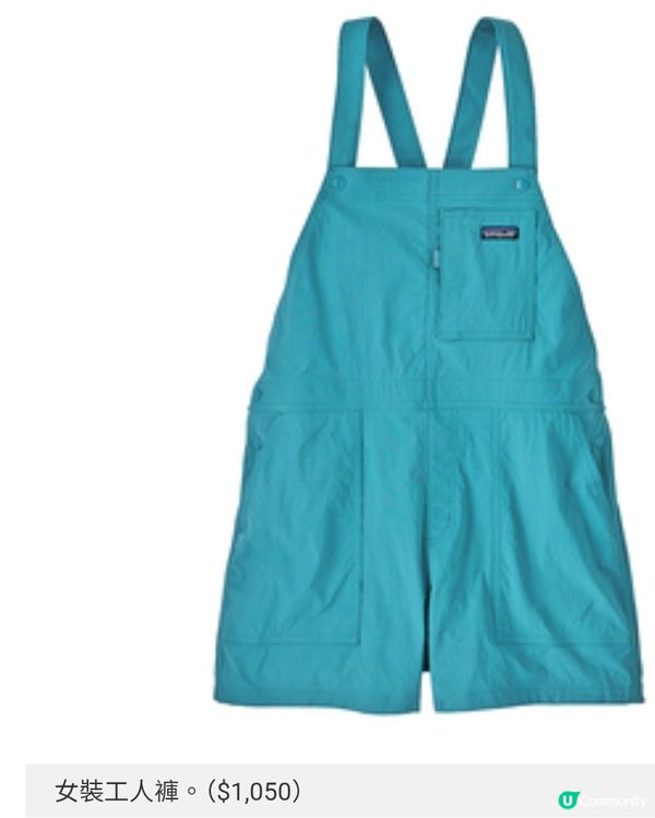 Patagonia 無塑海洋下的山系服