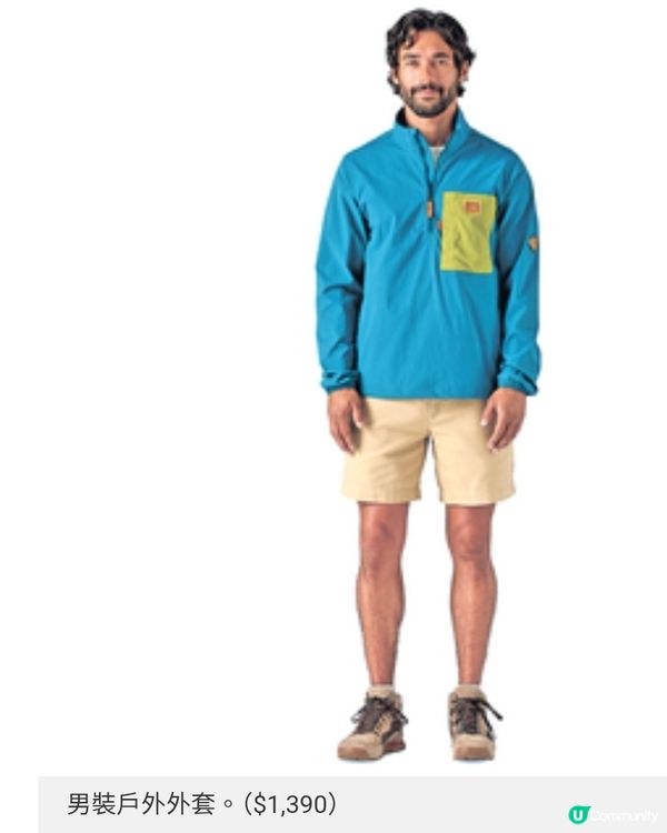 Patagonia 無塑海洋下的山系服