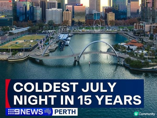 珀斯天氣好好凍🥶🥶