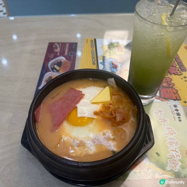 茶餐廳竟然有韓式部隊鍋?⁉️