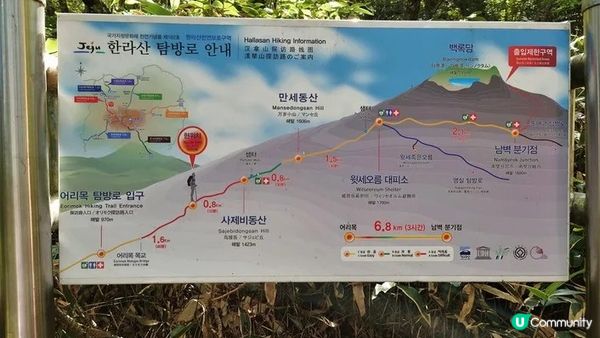 漢拿山御里牧、靈室登山路線︱初心者OK的韓國第一高峰【韓國濟州島遊記Day1】