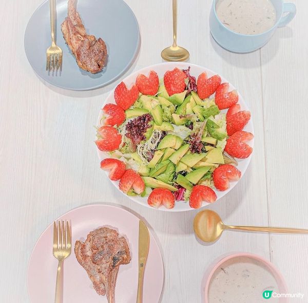 白色情人節晚餐💕