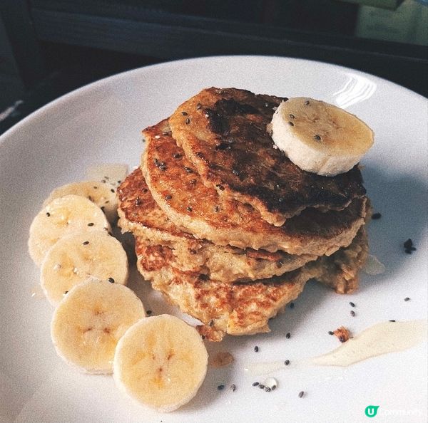 [香蕉燕麥pancake]