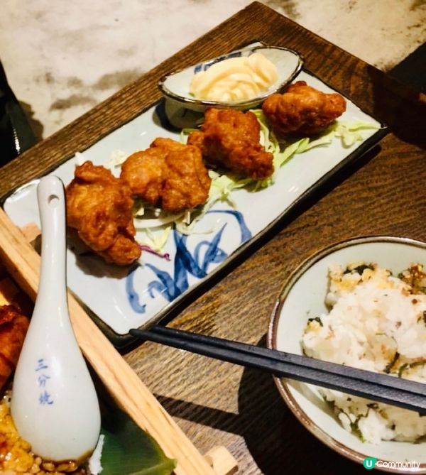 日式炸雞飯定食