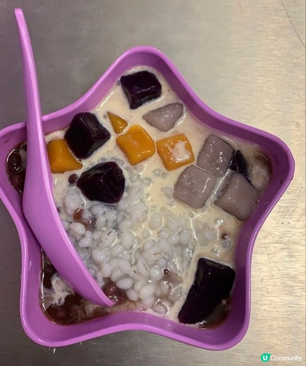 是日需要甜，必食薏米紅豆芋圓仙草