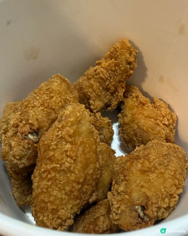 麥當勞$78脆香雞翼