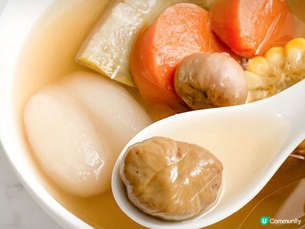 佛手瓜紅蘿蔔海底椰湯