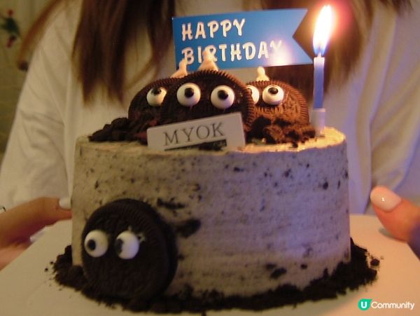 海鹽Oreo小怪獸蛋糕😗