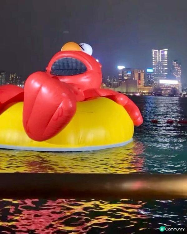 期間限定‼️多啦A夢、芝麻街巨型充氣現身維港📸