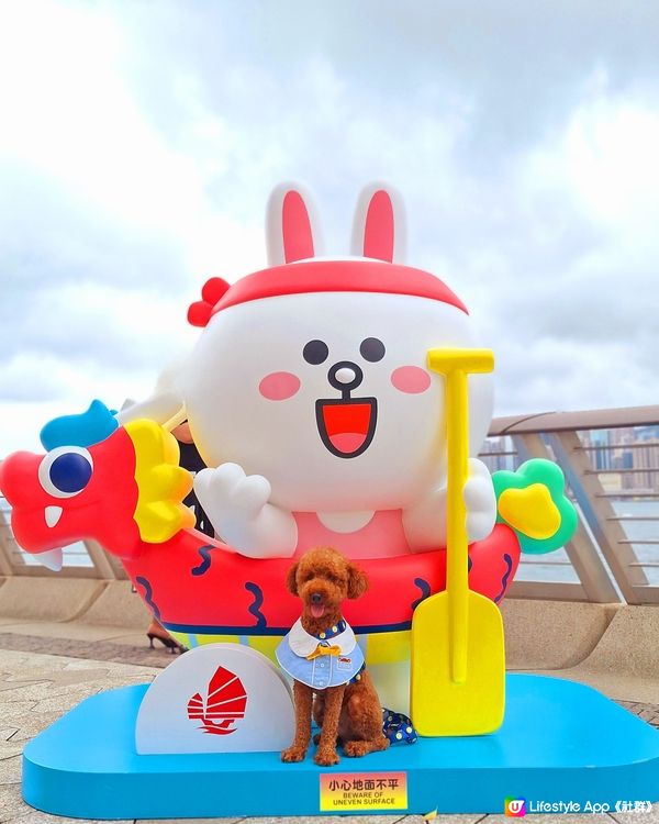 【🐲👒LINE FRIENDS 夏日龍舟造型即時睇 星光