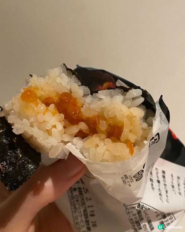 🇯🇵日本便利店推介。鮭魚子三角飯團🍙