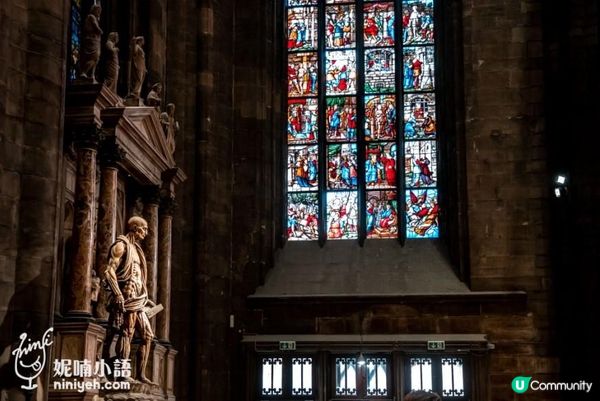 米蘭大教堂必看雕像－殉道者