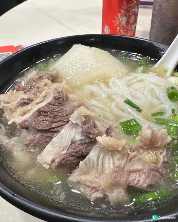 清湯腩咖喱專門店😍牛坑腩+咖喱薄餅同樣出色