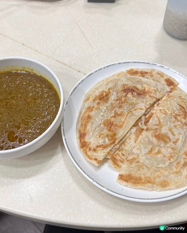 清湯腩咖喱專門店😍牛坑腩+咖喱薄餅同樣出色