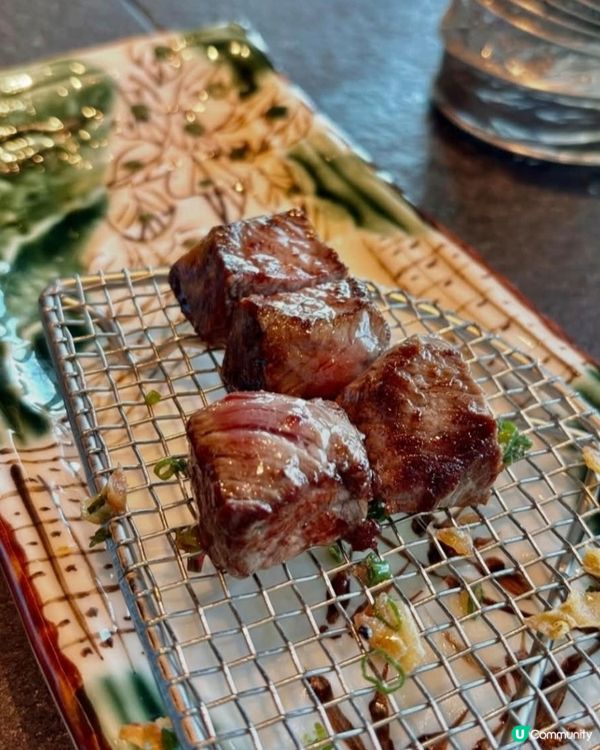 銅鑼灣阪神鐵板燒料理, 食物ok服務唔得.