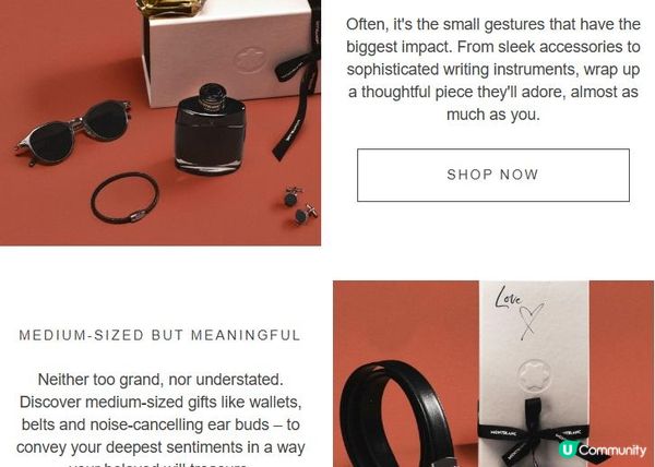 🎁🎁《Montblanc》情人節 Gift idea🎁🎁