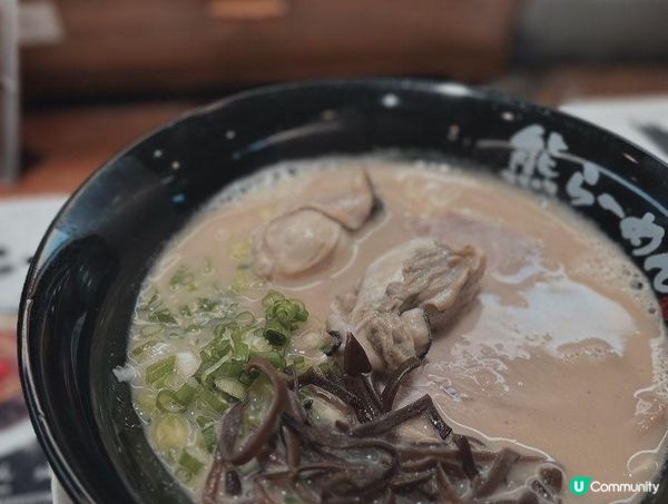 我的喜歡 秋冬吃碗熊拉麵