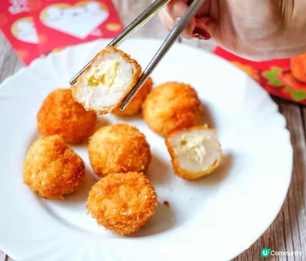 酥炸芝士蝦球🍤