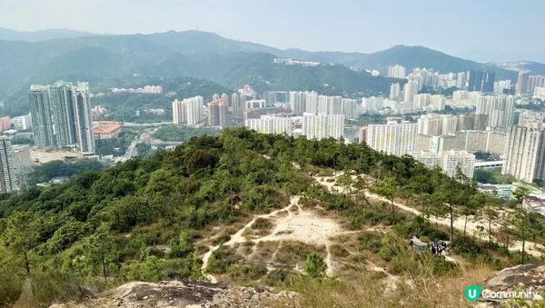 沙田行去慈雲山超簡單Round2︱風景升級版路線︱「蝌蚪坪」望哂全沙田【香港郊遊20】