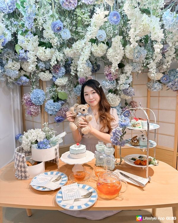 🧸日本女生慶生推介✨✨大熱花牆熊啤啤打卡cafe🎀