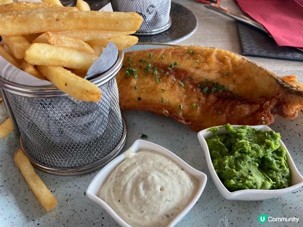 吉列魚柳拼炸薯條