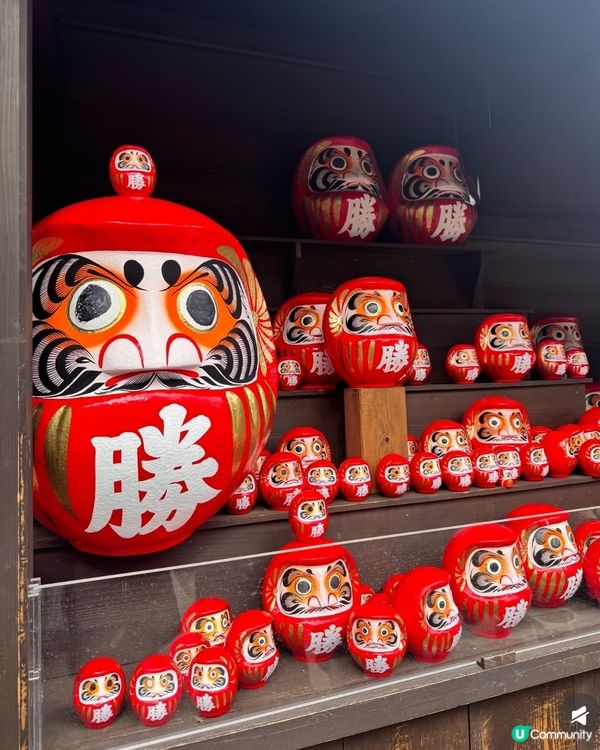 達摩⛰️求勝運！關西秘境勝尾寺 🤩