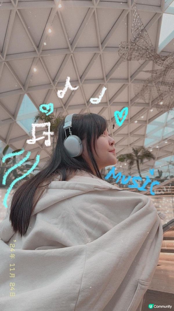 無線貼耳式耳機