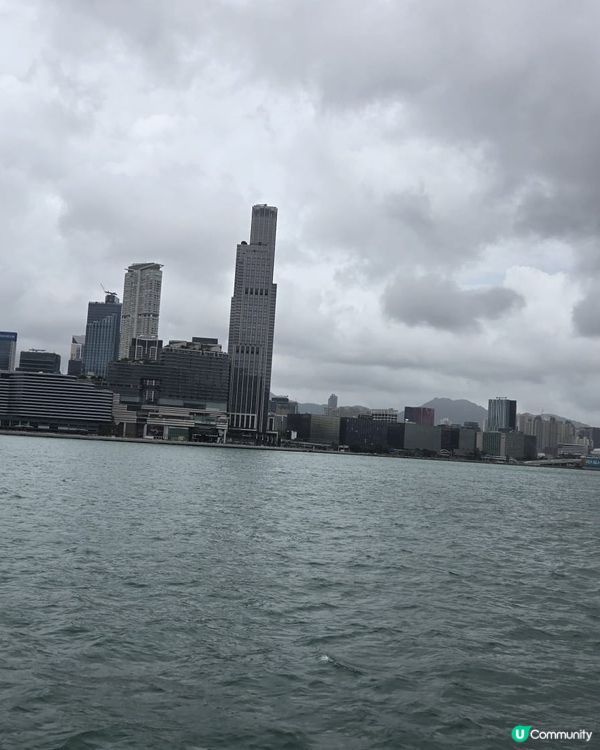 🌬️打風過後嘅維多利亞港🚢🌨️🌬️