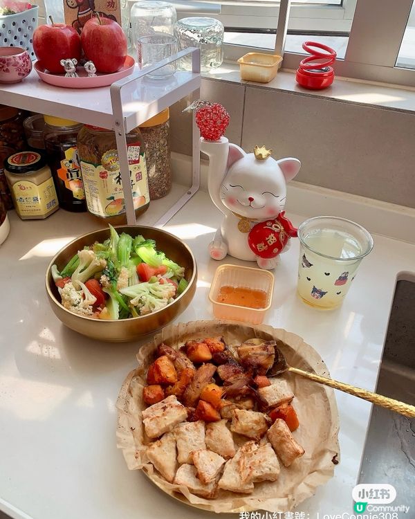烤雞 烤蝦餅😋