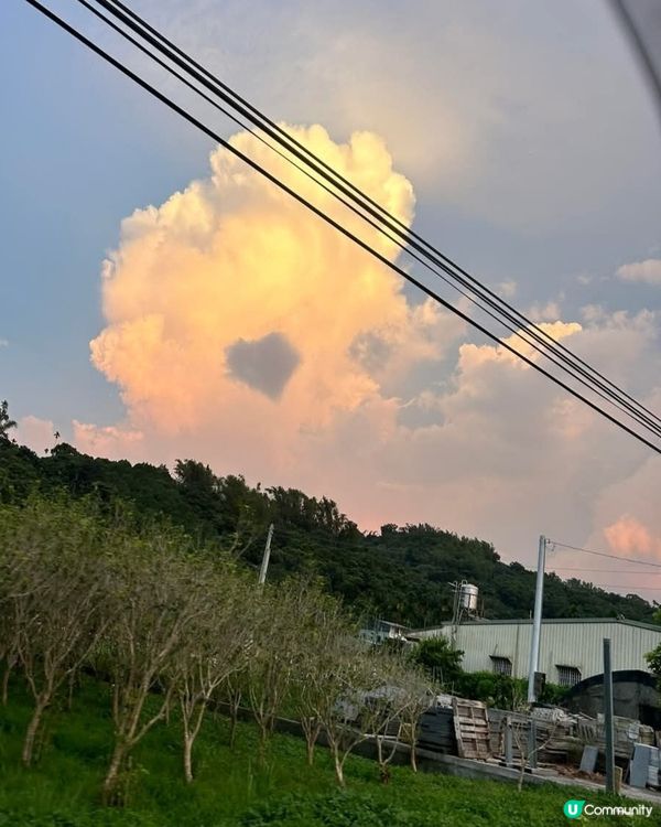 雲霧中❤️型