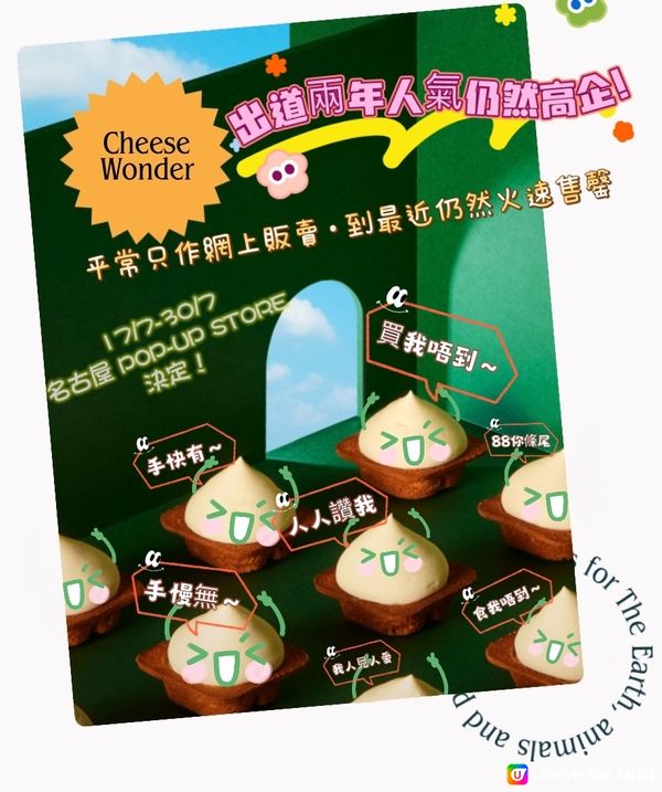 日本人都話買唔到🔥平日秒速售罄的CHEESE WONDER