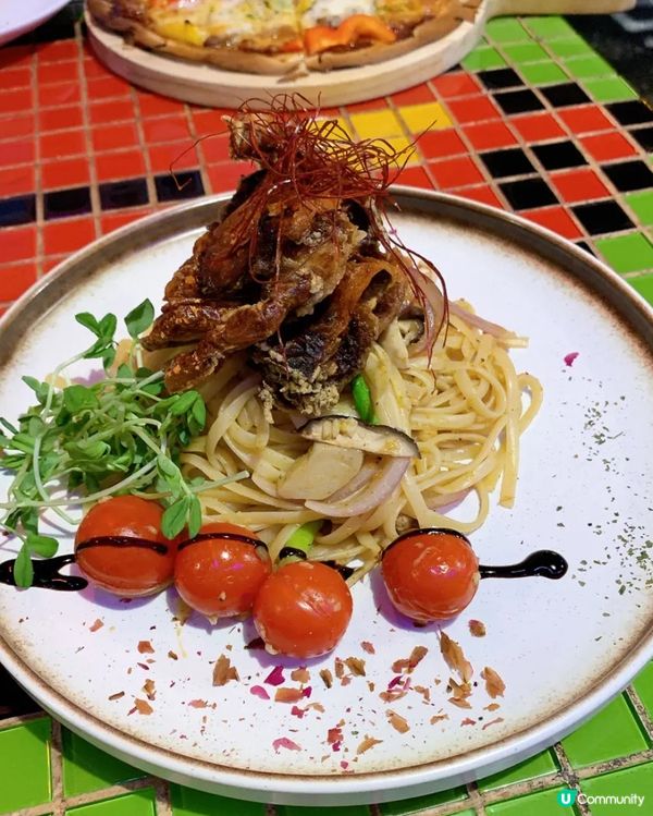 樓上cafe, fusion 菜