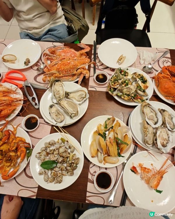 滿足海鮮自助餐