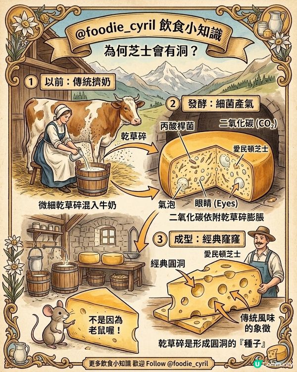 點解 🤔 卡通片入面啲芝士 🧀 總係有咁多窿 🕳️ ？