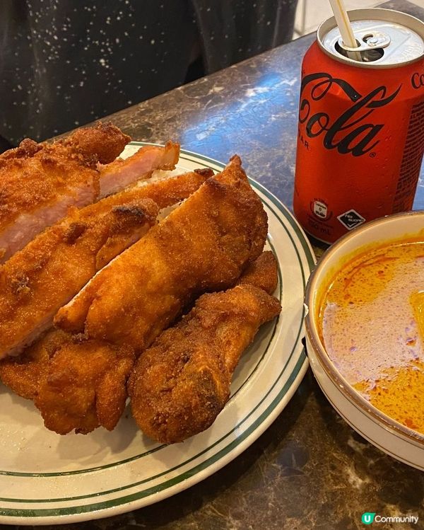 新景園咖哩小廚 - 春園街 🍛 大大份咖哩豬扒飯