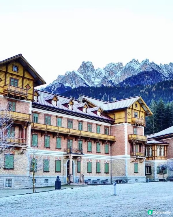 阿爾卑斯山下的寧靜小村|意大利冬日