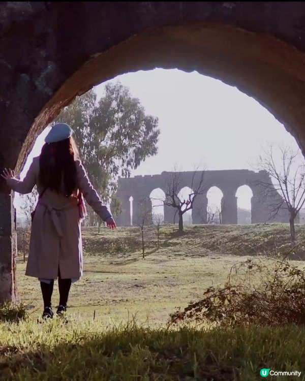 羅馬引水道古蹟~藏着2000多年歷史｡