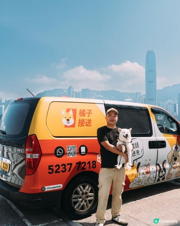 橘子接寵物🐾 專車勁寬敞！